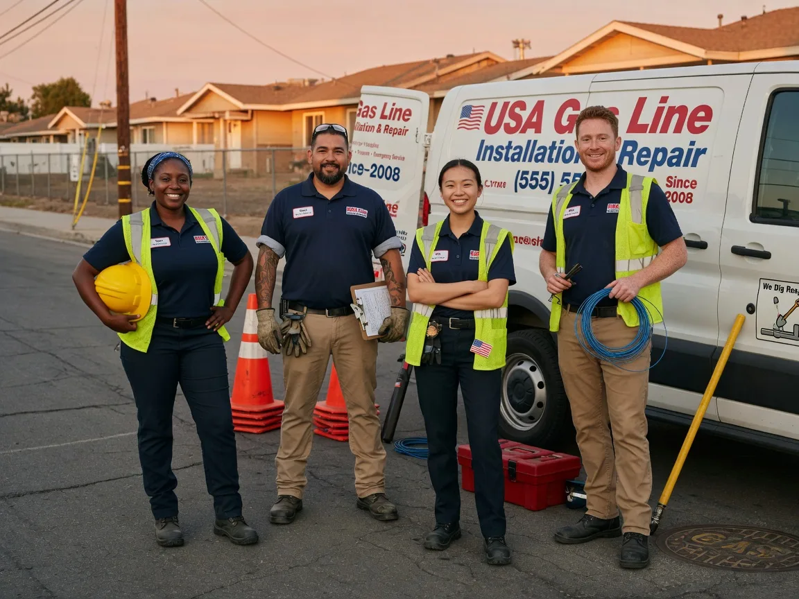 Gas Line Installation company in Normalville, PA